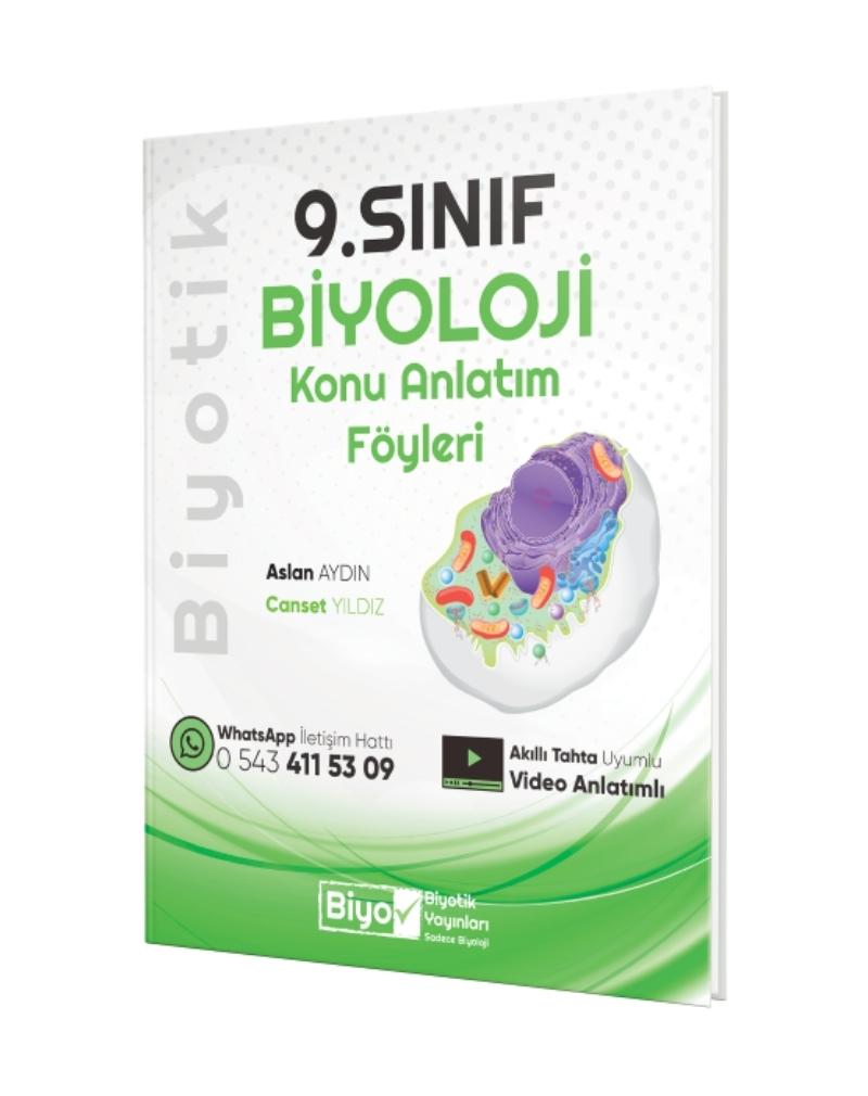 Biyotik Yayınları 9.Sınıf Biyoloji Konu Anlatımı - Şener Dağıtım